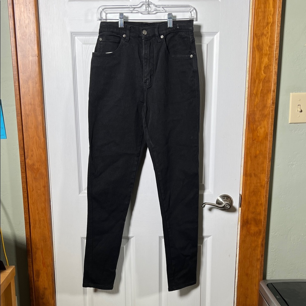 Zana Di Women's Straight Leg Jeans in Black